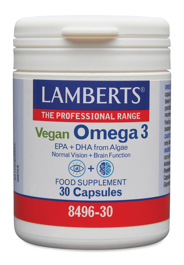 Lamberts Vegan Omega 3, 750MG | 30 Capsules