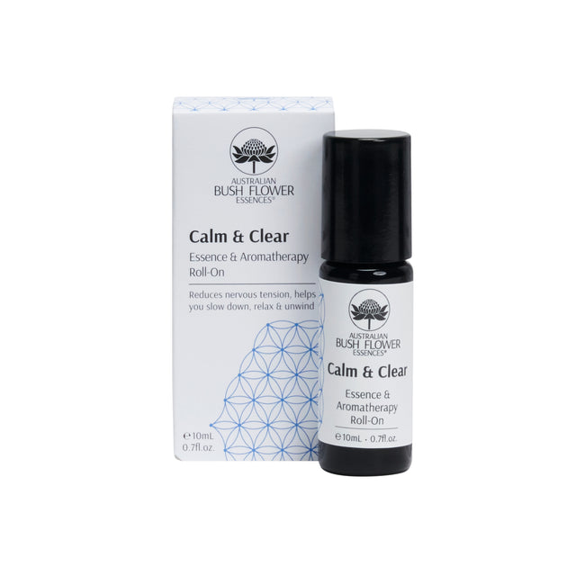 Australian Bush Flower Calm & Clear Essence Roll-On, 10ml