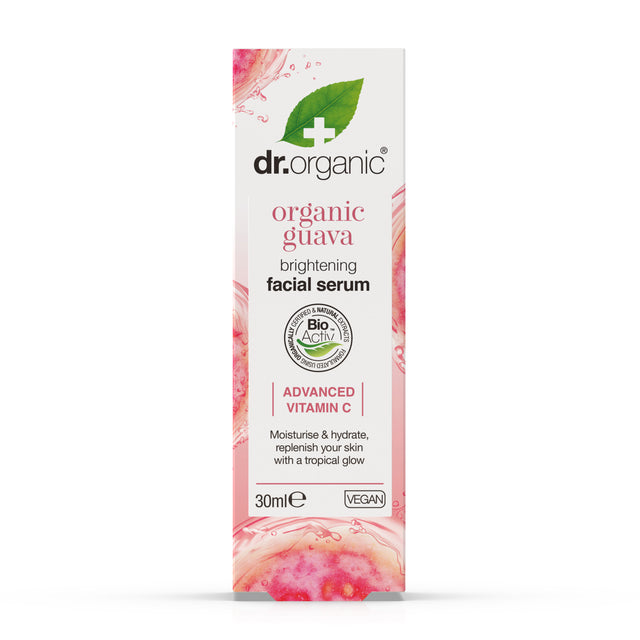 Dr Organic Guava Facial Serum, 30ml