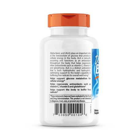 Doctor's Best Alpha-Lipoic Acid 150mg, 120 VCapsules