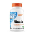 Doctor's Best Biotin 5,000mcg, 120 VCapsules