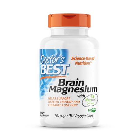 Doctor's Best  Brain Magnesium with Magtein 50mg, 90 VCapsules