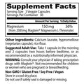 Doctor's Best  Brain Magnesium with Magtein 50mg, 90 VCapsules