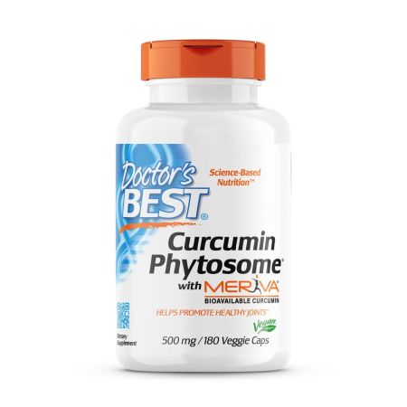 Doctor's Best  Curcumin Phytosome with Meriva 500mg, 180 VCapsules