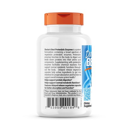 Doctor's Best Proteolytic Enzymes, 90 Delayed Release VCapsules