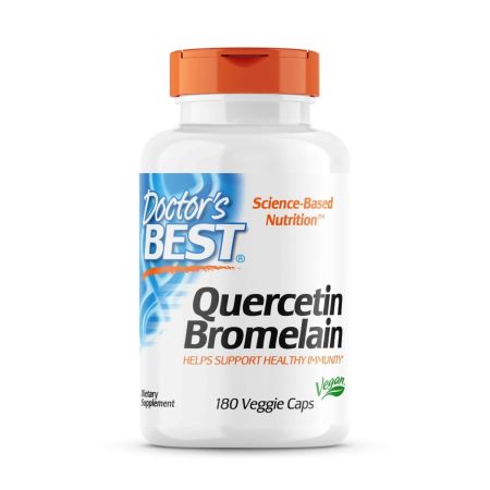 Doctor's Best Quercetin Bromelain, 180 VCapsules