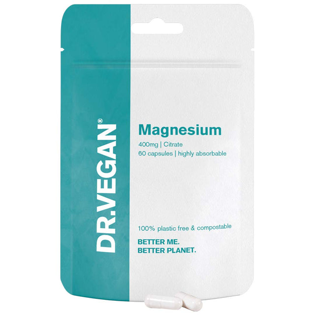 Dr Vegan Magnesium,  60 Capsules