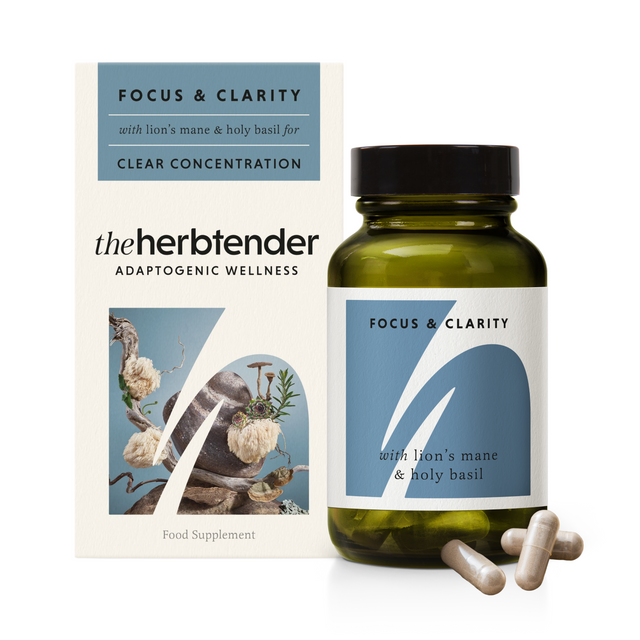 The Herbtender Focus & Clarity 60 Capsules