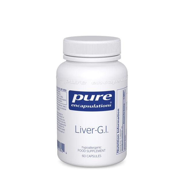 Pure Encapsulations Liver-G.I.,  60 Capsules