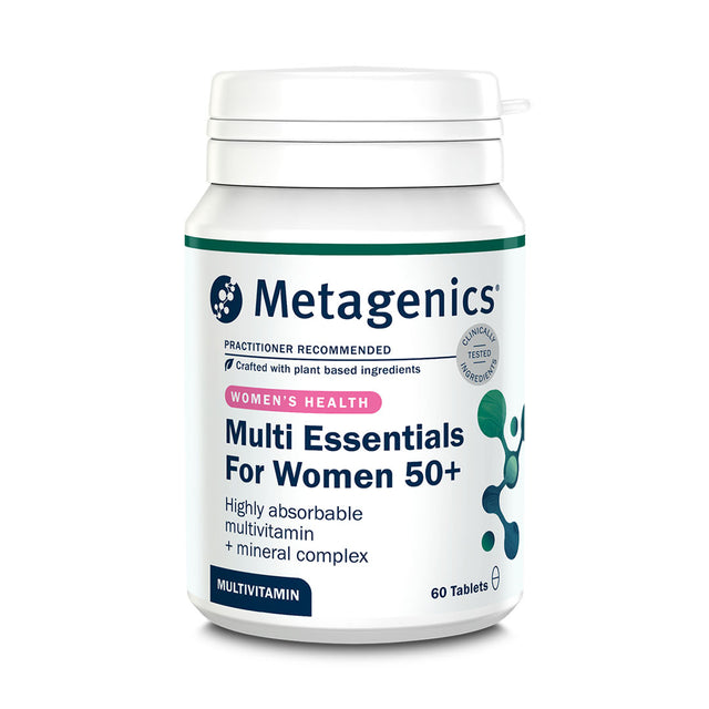 Metagenics Multi Essential for Women 50+, Multivitamin, 60 Tablets