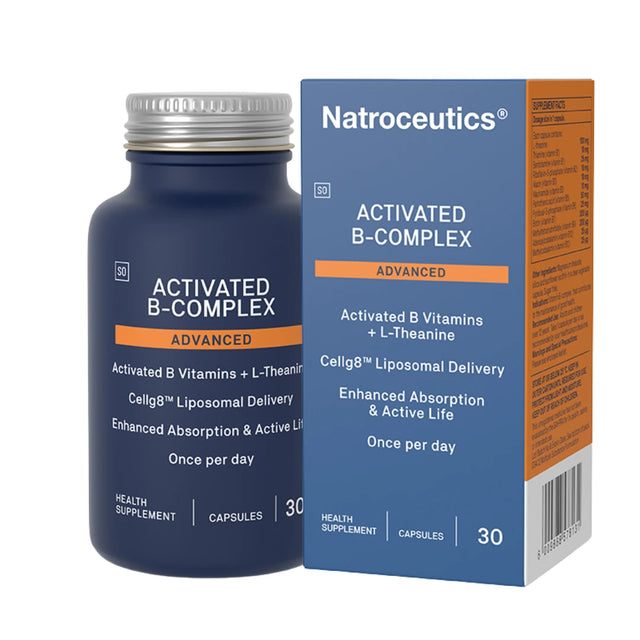 Natroceutics Natro- Activated  B Complex, 30 Capsules