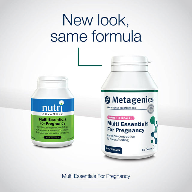 Metagenics Multi Essentials For Pregnancy, 60 Tablets