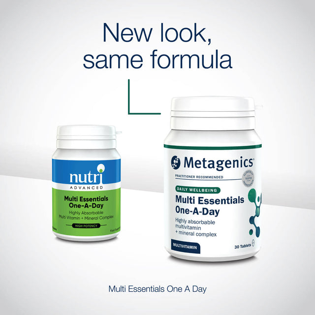 Metagenics Multi Essentials One-A-Day, 30 Tablets