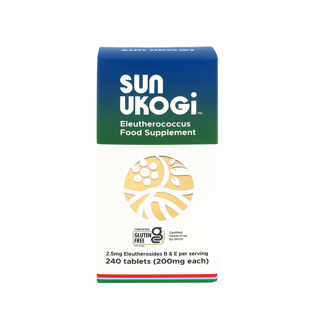 Sun UKOGI Eleuthero Tablets, 200mg, 240 Tablets