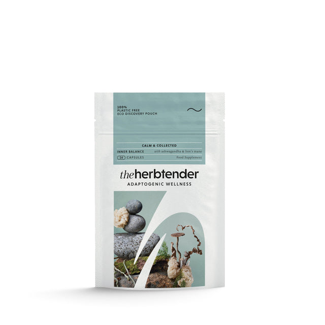 The Herbtender Calm & Collected, 14 Capsules