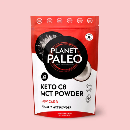 Planet Paleo Keto C8 MCT Powder, 220gr