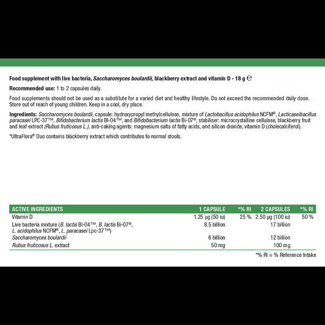 Metagenics / Nutri Advanced UltraFlora Duo ( Probioplex ),   30 Capsules