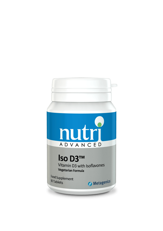 Nutri Advanced Vitamin D3 + Isoflavones 2000iu, 90 Tablets