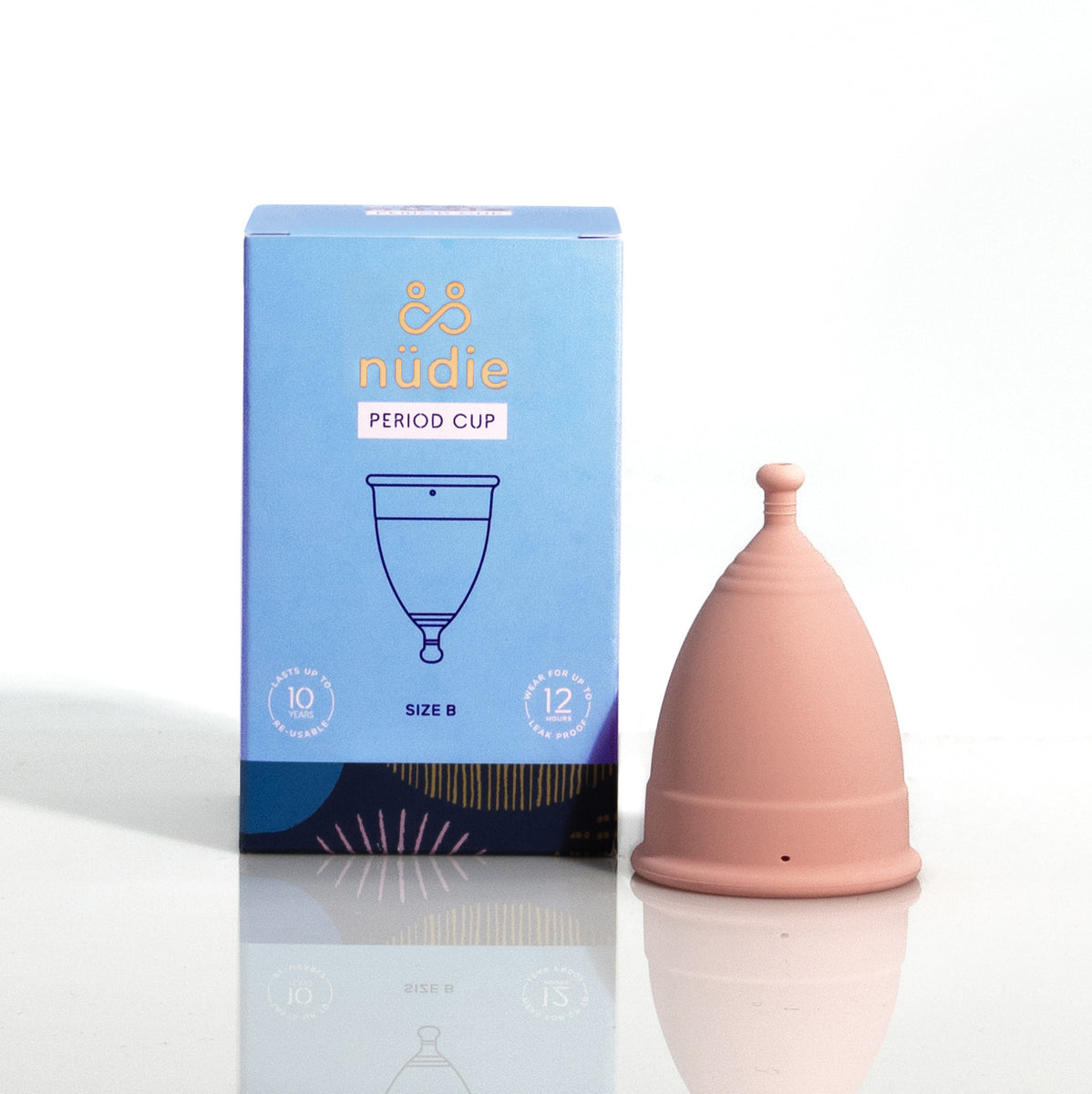 &Sisters The Nudie Period Cup Size B, 32ml Cup | Revital