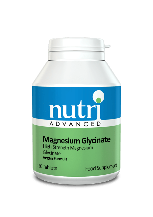 Nutri Advanced Magnesium Glycinate, 120 Tablets | Revital