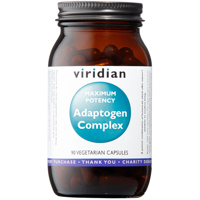 Viridian Maximum Potency Adaptogen Complex, 90 VCapsules