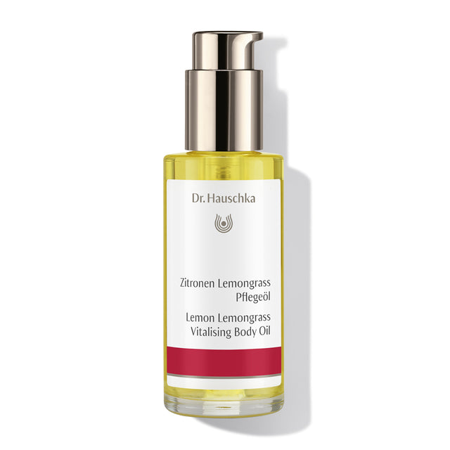 Dr Hauschka Lemon Lemongrass Vitalising Body Oil, 75ml