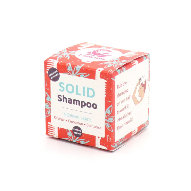 Lamazuna Solid Shampoo - Normal Hair, Ora/Cina 55gr