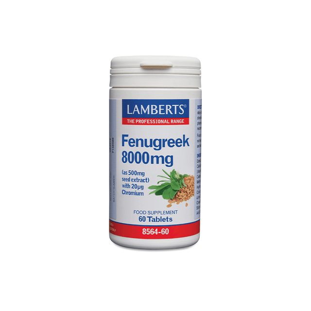 Lamberts Fenugreek 8000mg, 60 Tablets