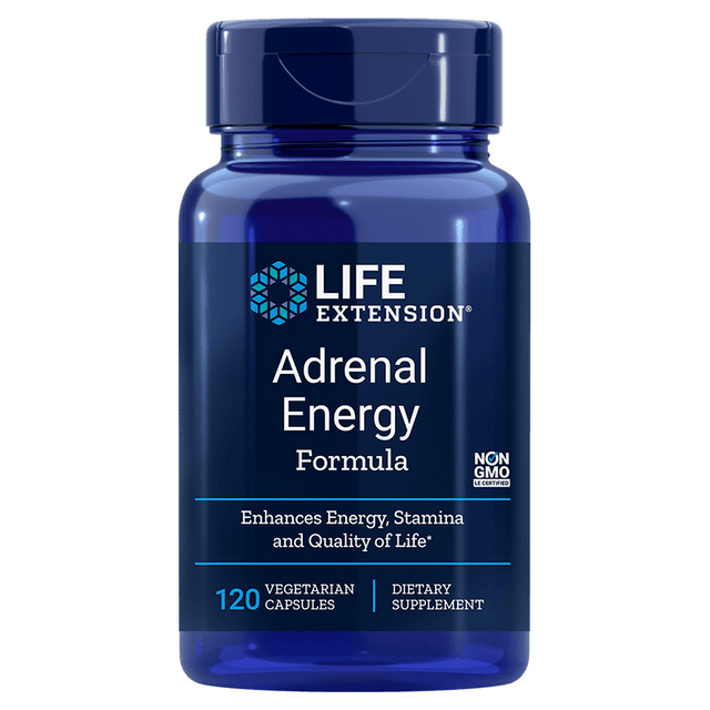 Life Extension Adrenal Energy Formula, 120 Capsules