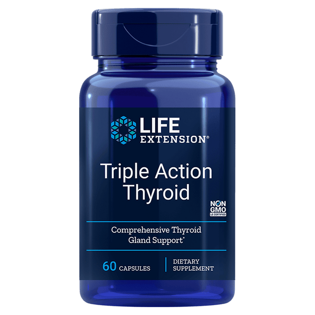 Life Extension Triple Action Thyroid, 60 VCapsules