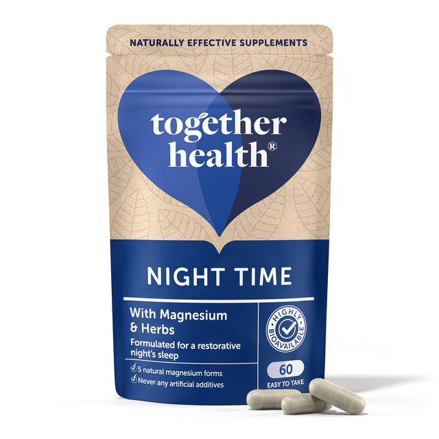 Together Health OceanPure Night Time Magnesium Complex, 60 Capsules