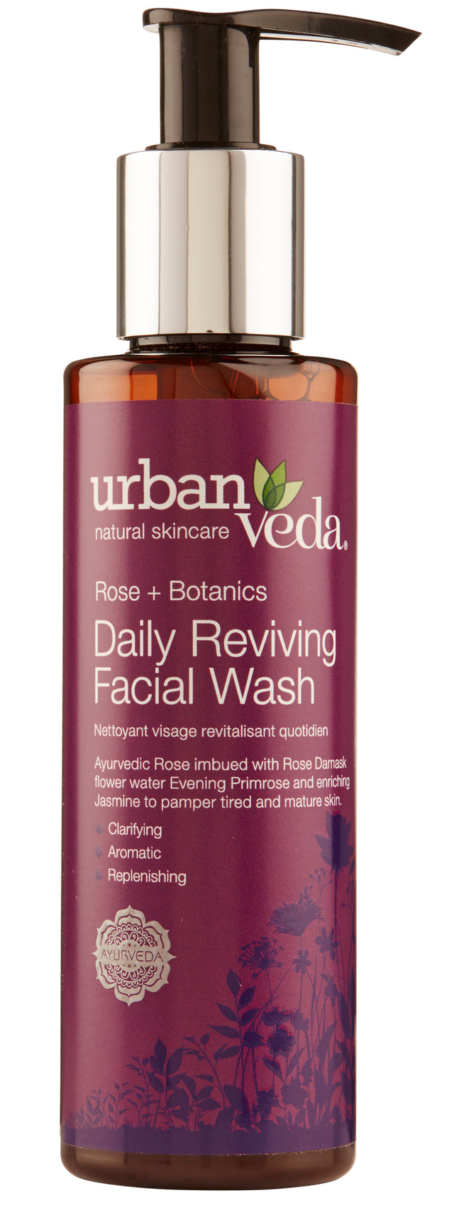 Urban Veda Rose & Botanics Reviving Daily Facial Wash, 150ml