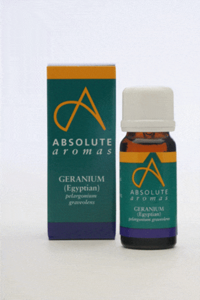 Absolute Aromas Organic Geranium Egyptian, 10ml