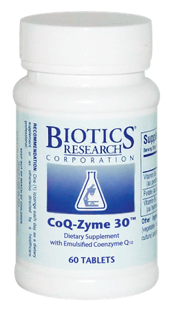 Biotics Research CoQ-Zyme 30, 60Tabs