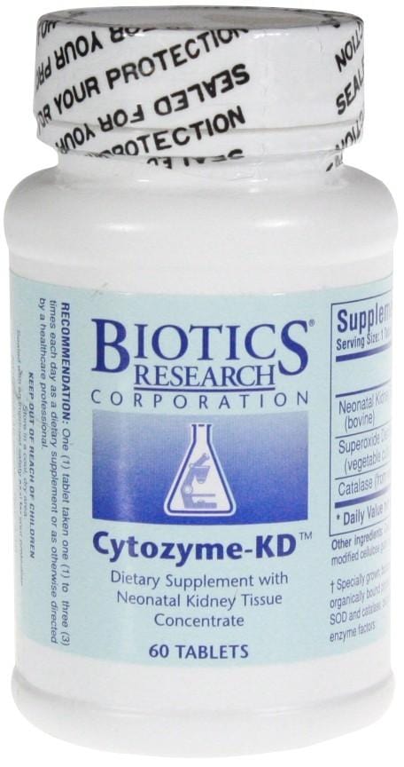 Biotics Research Cytozyme-KD, 60Tabs