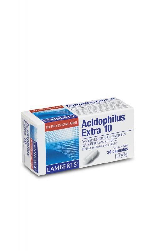 Lamberts Acidophilus Extra 10, 30Caps