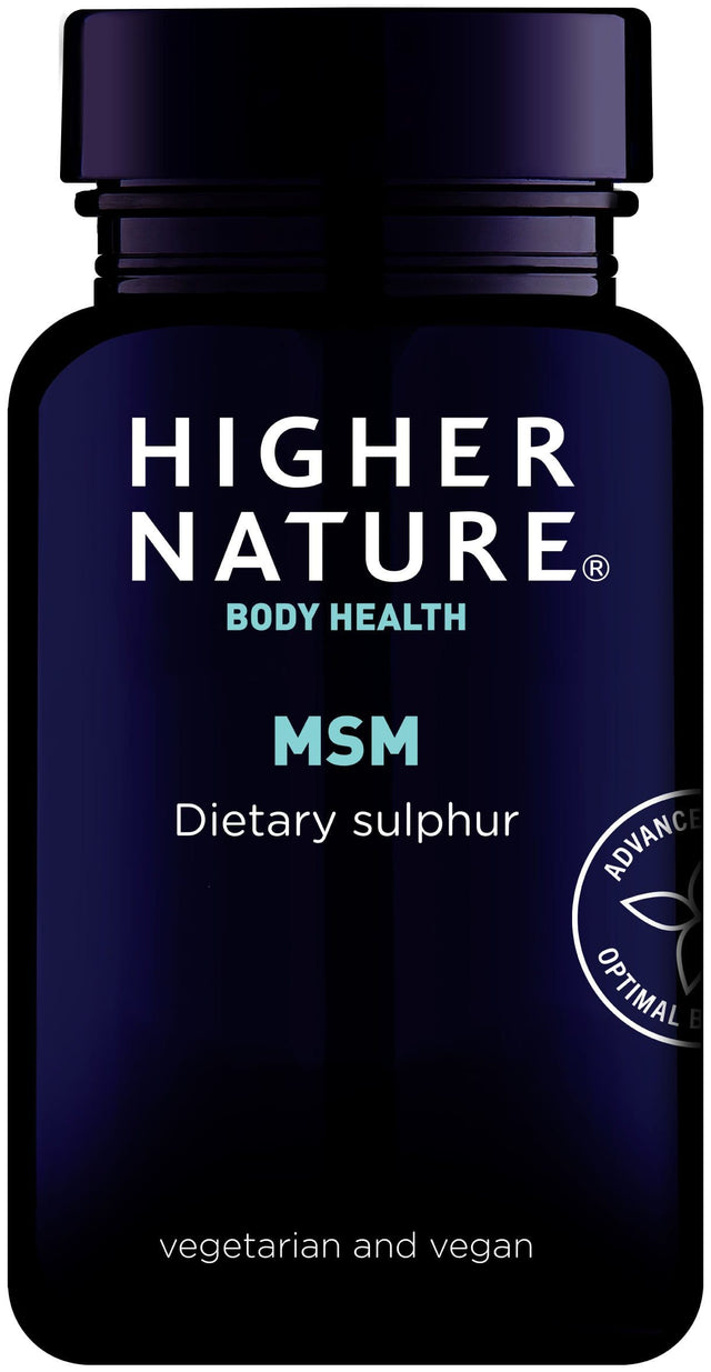 Higher Nature MSM, 1000mg, 90 Tablets