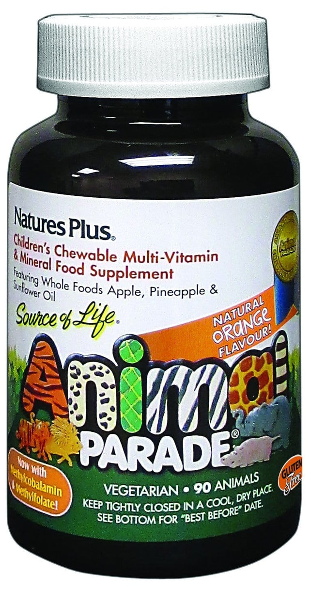 Nature's Plus Animal Parade, Orange, 90 Tablets